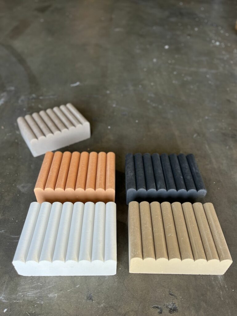 NYCxDESIGN 2023 Concrete Collaborative for Fluted Brick