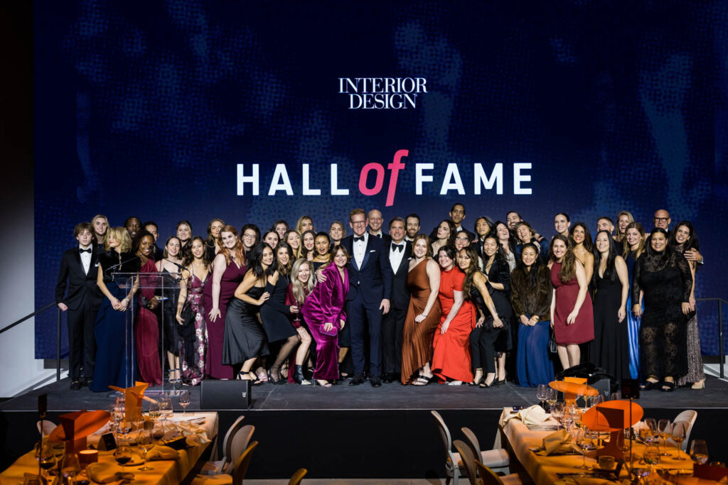 the 2022 Interior Design Hall of Fame gala
