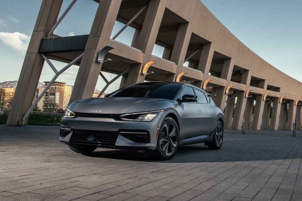 The U.S. Environmental Protection Agency certified the EV6’s maximum all-electric range at up to 310 miles and models can charge in under 18 minutes.