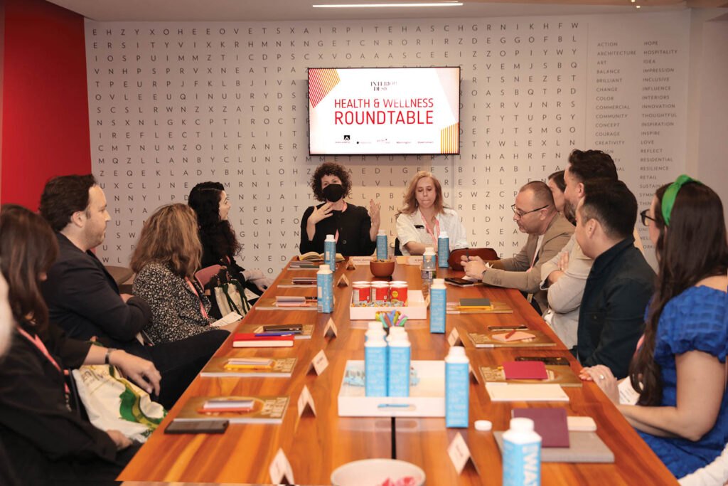 Interior Design hosts a health and wellness roundtable at NeoCon 2023.